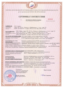 Fire Security Certificate